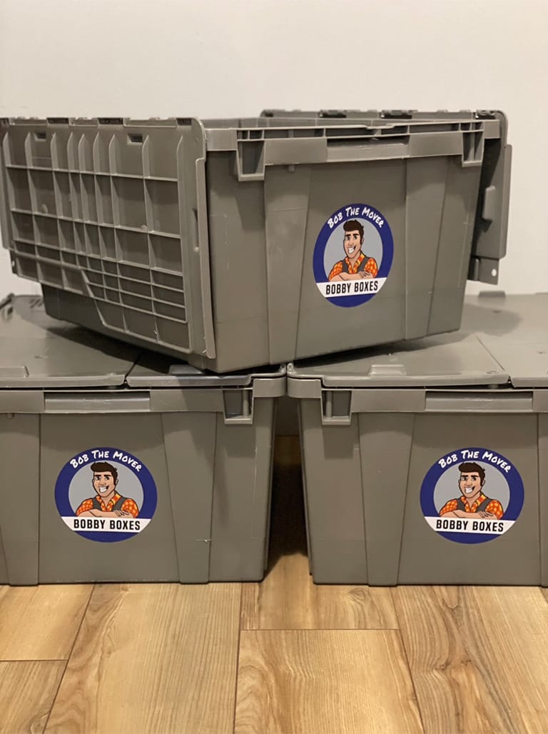 Reusable Plastic Box Rental Niagara Bobby Boxes