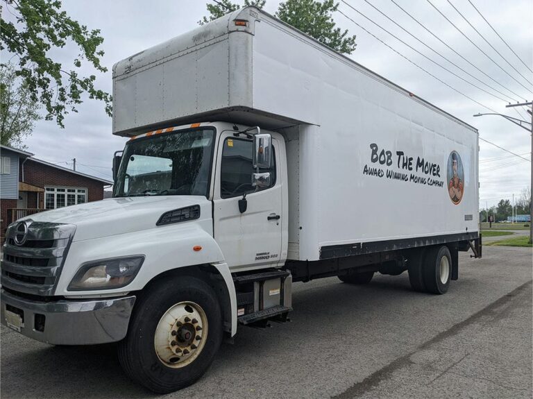 Reliable and Professional Moving Service Truck