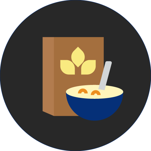 Cereal Icon Moving Hunger